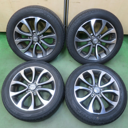 4本価格◎日産 ジューク 純正 215/55R17 ダンロップ エナセーブ EC204 17インチ PCD114.3/5H◎6081903イノ