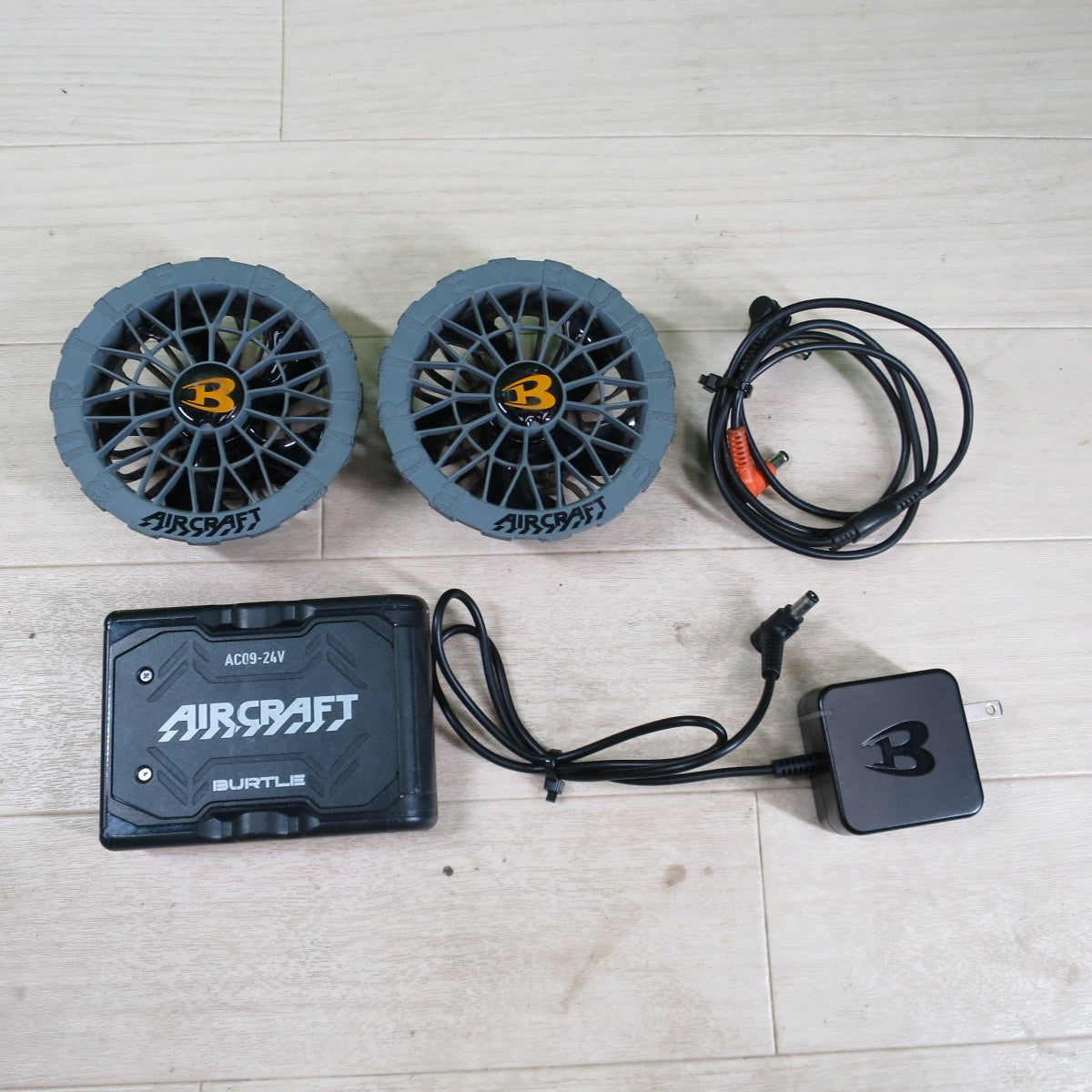 [送料無料] セット☆KYOCERA 京セラ AIR CRAFT BURTLE 空調服 用 ファン バッテリー AC09 バートル エアークラフト 電池 パック 5.00Ah 73Wh☆