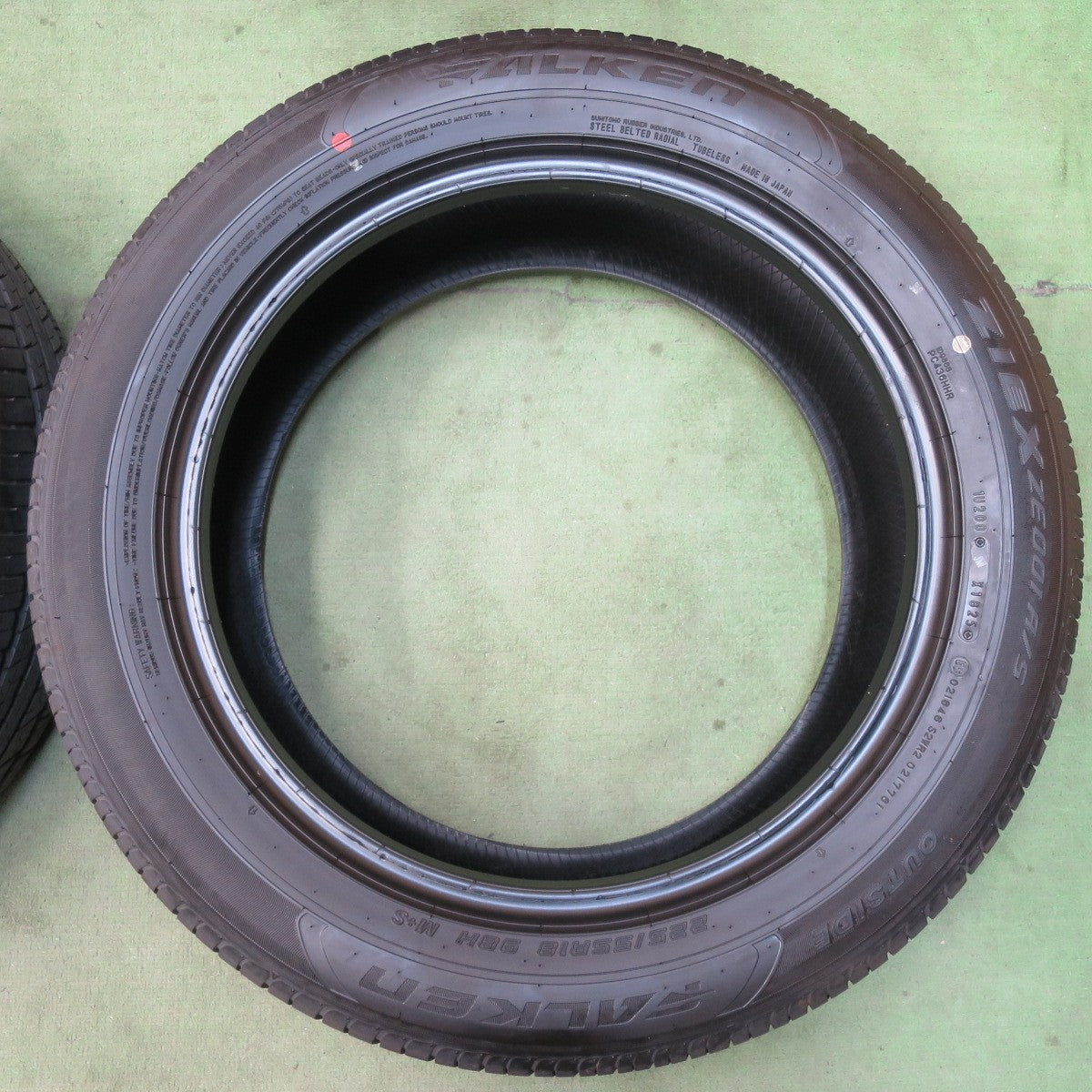 新車外し！25年★225/55R18 ファルケン ZIEX ZE001 A/S タイヤ 18インチ フォレスター クロストレック エルグランド 等★5121705イノタ