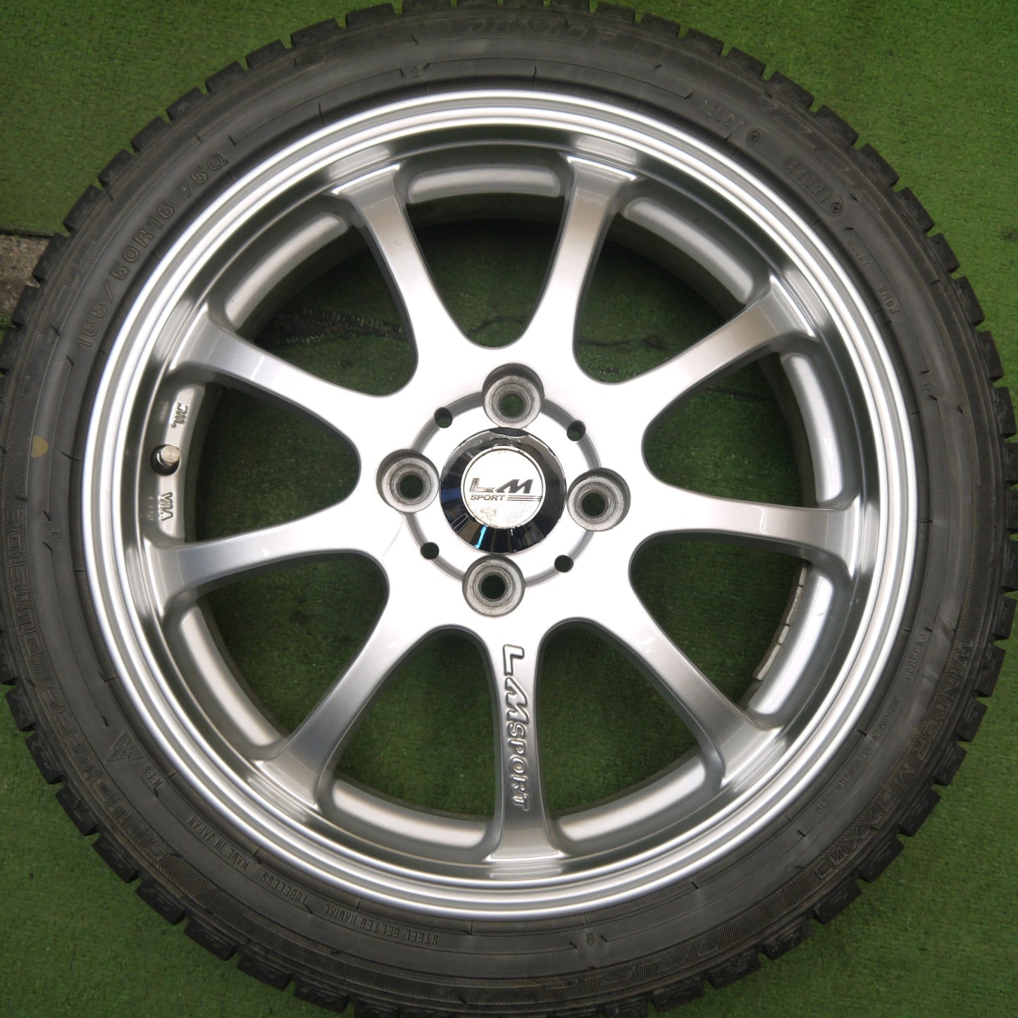 4本価格！21年★スタッドレス 165/50R16 ダンロップ ウインターマックス 03 LM SPORT LMスポーツ 16インチ PCD100/4H★5052104Hス