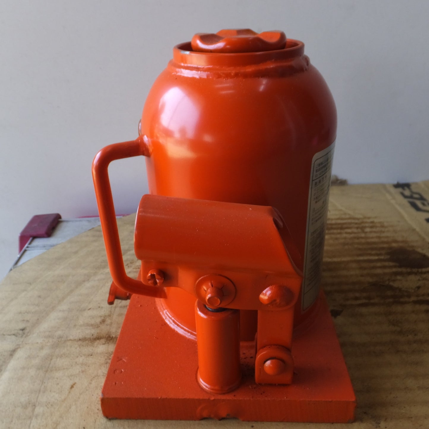 [送料無料] ◆マサダ 油圧ジャッキ HPD-10-2 工具 10TON 10ton 10トン 10000kg 油圧式 オイル だるま ダルマ 車載 自動車 点検 整備(7)◆