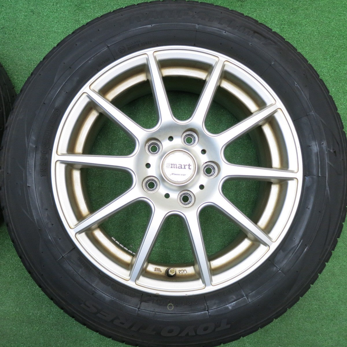 バリ溝！23年！9.5分★205/60R16 トーヨー トランパス MP7 smart MANARAY SPORT スマート マナレイスポーツ 16インチ PCD114.3/5H★5111309HAノ