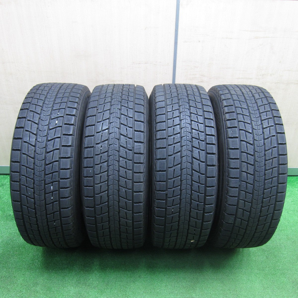 [送料無料] バリ溝！キレイ！9.5分★スタッドレス MAD CROSS 265/60R18 ダンロップ ウインターマックス SJ8 マッドクロス 18インチ PCD139.7/6H★4111807TNス