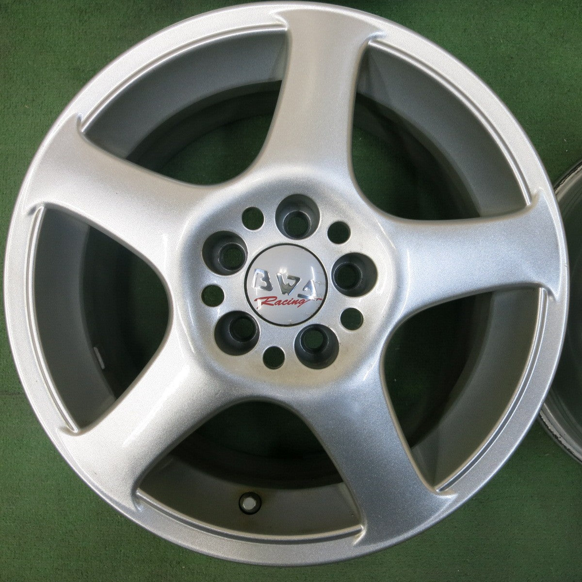 [送料無料] キレイ★BWA Racing 15インチ ホイール 15×7J BWA レーシング PCD100/5H★4103109SYホ