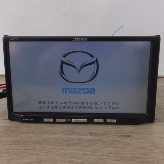 [送料無料] ★富士通テン製 マツダ 純正 メモリーナビゲーション CA9TD A9TD-V6-650A(21)★