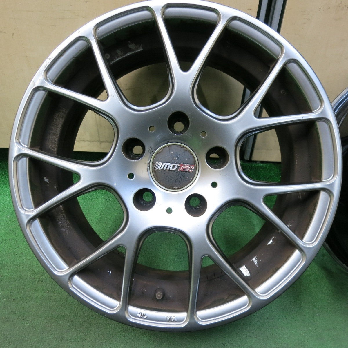 4本価格★BMW 等 MOTEC ホイール 16インチ モーテック 16×7J PCD120/5H★5013012SYホ