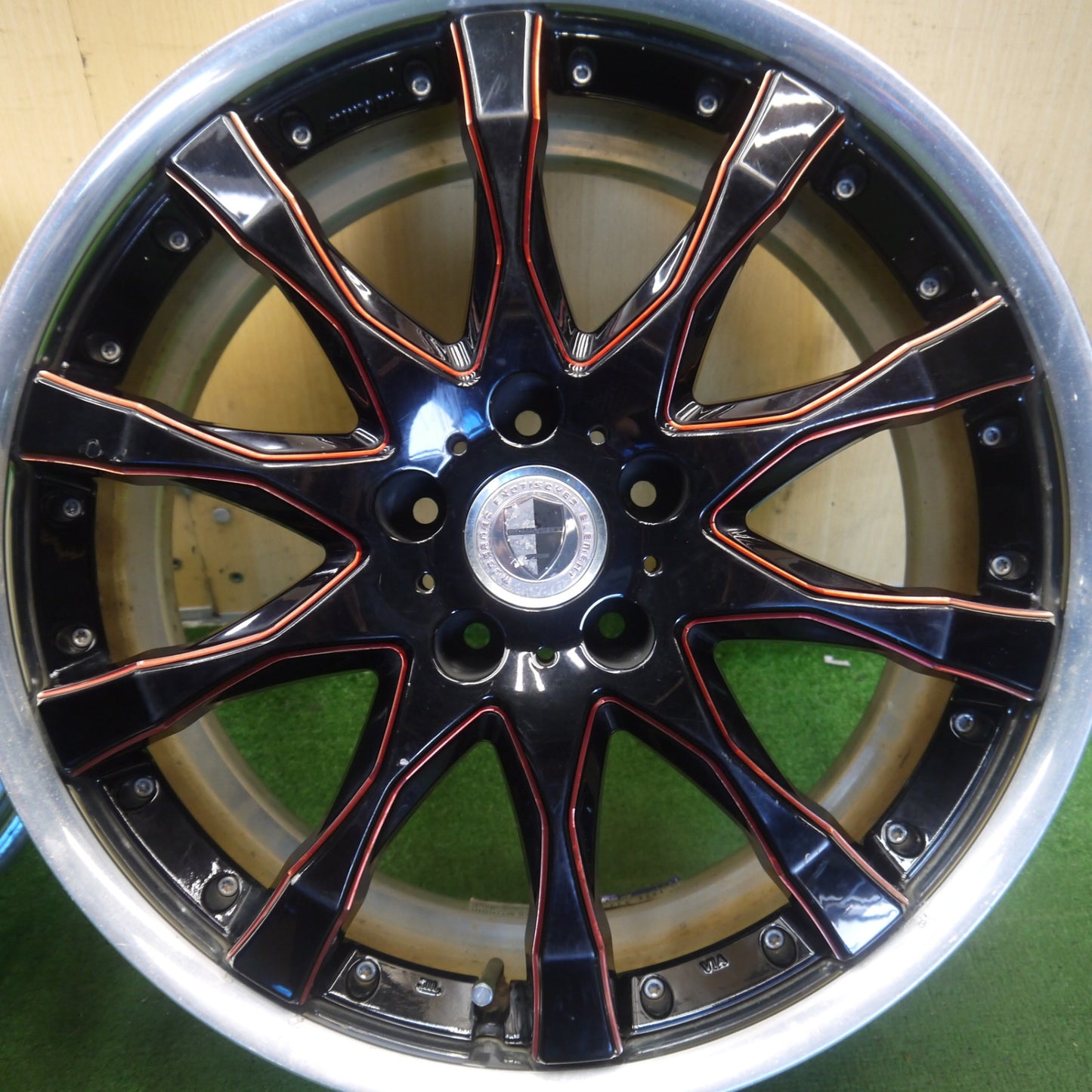 2本価格◎WORK SCHWERT SC2 19インチ ホイール ワーク シュバート 19×8.5JJ PCD114.3/5H◎6081905Hホ