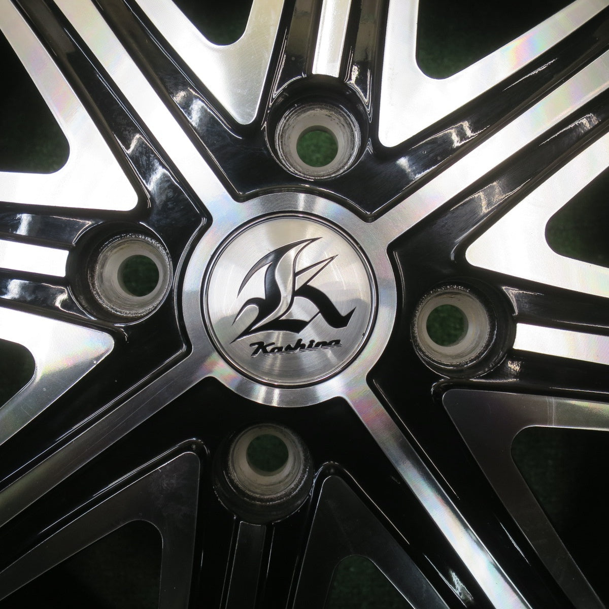 バリ溝！22年！キレイ！9分★スタッドレス 165/65R14 ブリヂストン ブリザック VRX3 Kashina V1 カシーナ 14インチ ハスラー ソリオ 等 PCD100/4H★5110407NJス