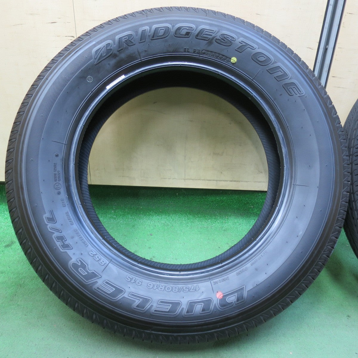 新車外し！25年★ジムニー 等 175/80R16 ブリヂストン デューラー H/L 852 タイヤ 16インチ★5112805イノタ
