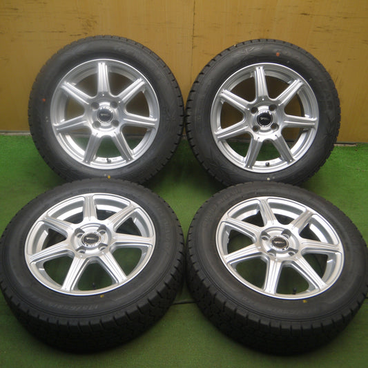 *送料無料* 超バリ溝！21年！キレイ！ほぼ10分★スタッドレス 175/65R15 グッドイヤー アイスナビ6 TOPRUN トップラン 15インチ PCD100/4H★4052701Hス