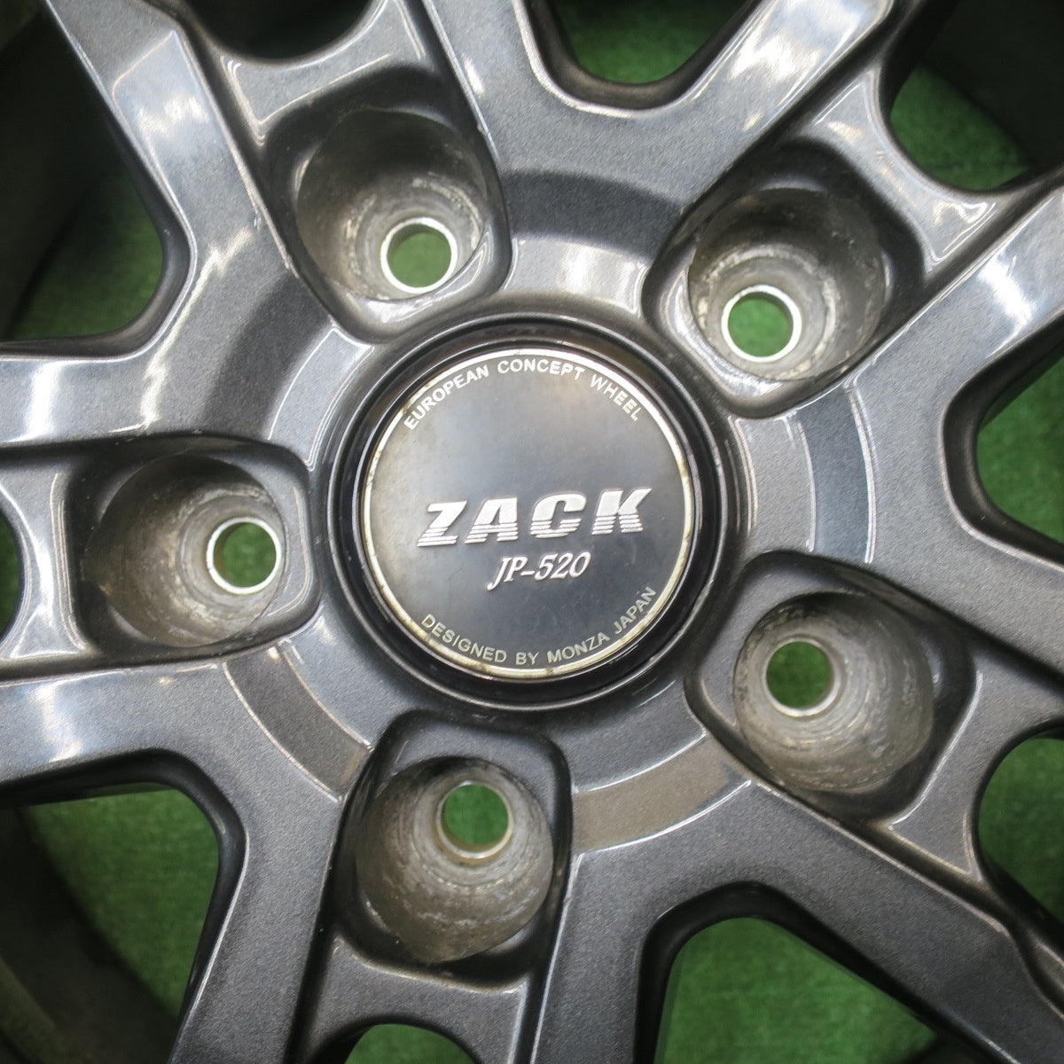 バリ溝！23年！キレイ！8.5分★スタッドレス 195/65R15 ブリヂストン ブリザック VRX3 ZACK JP-520 MONZA ザック 15インチ PCD114.3/5H★5112101NJス
