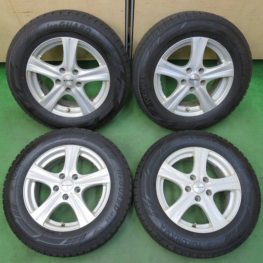 バリ溝！22年！9.5分★スタッドレス 205/65R16 ヨコハマ アイスガード iG60 LEBEN レーベン 16インチ PCD114.3/5H★5032010イス