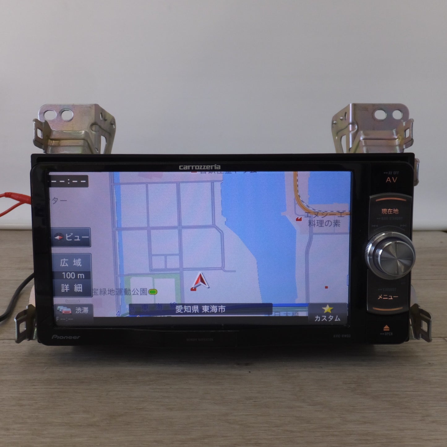 [送料無料] ★カロッツェリア carrozzeria AV一体型メモリーナビゲーション 楽ナビ AVIC-RW03 パイオニア Pioneer(5★