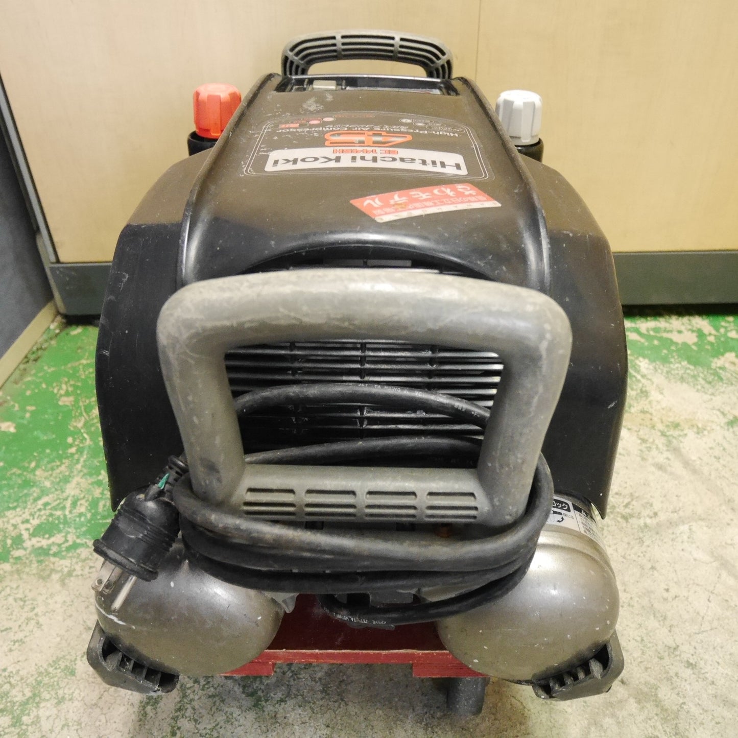 [送料無料] ☆日立 高圧 一般圧 エア コンプレッサ EC1445H エアー ツール 工具 コンプレッサー HITACHI 100V☆