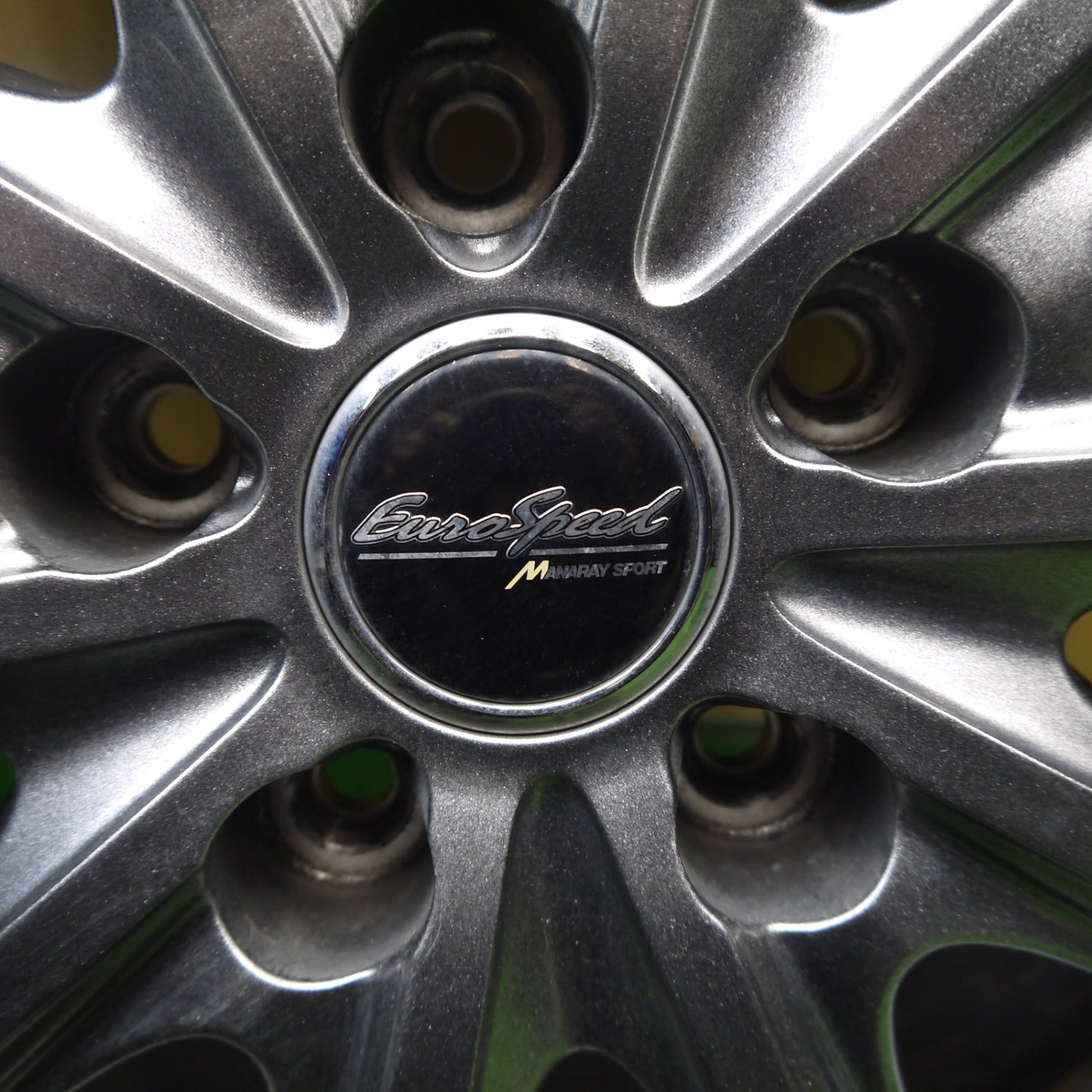 バリ溝！23年！キレイ！9.5分★スタッドレス 195/50R16 ブリヂストン ブリザック VRX3 EuroSpeed MANARAY SPORT マナレイ スポーツ 16インチ PCD114.3/5H★5120304Hス