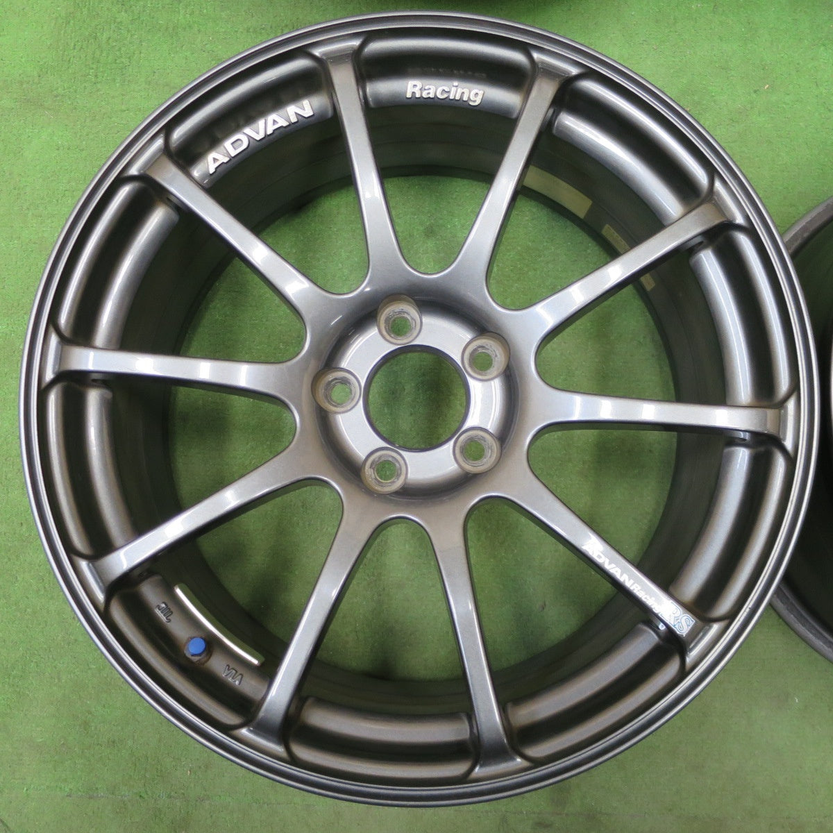 4本価格★プリウス 等 ADVAN Racing RS 17インチ ホイール アドバン レーシング 17×7.5J PCD100/5H★6032401NGホ