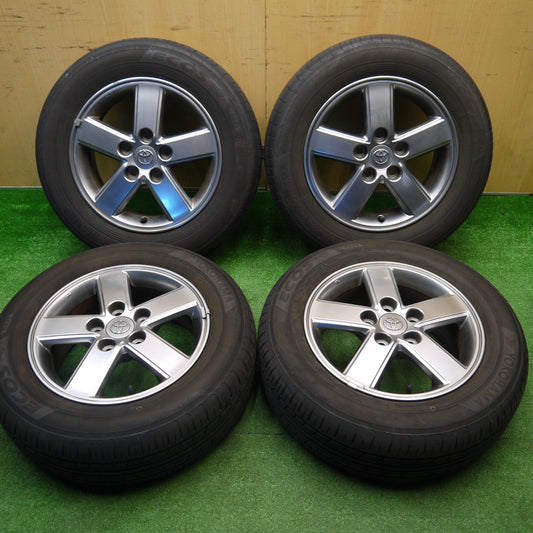 4本価格★トヨタ 60系 ノア ヴォクシー 純正 195/65R15 ヨコハマ エコス ES31 15インチ PCD114.3/5H★5111104Hノ