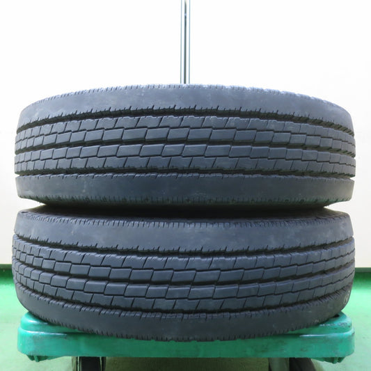 バリ溝！21年！8.5分！2本★トラック タイヤ 205/85R16 117/115N トーヨー デルベックス M134 DELVEX 16インチ★5062606イノタ
