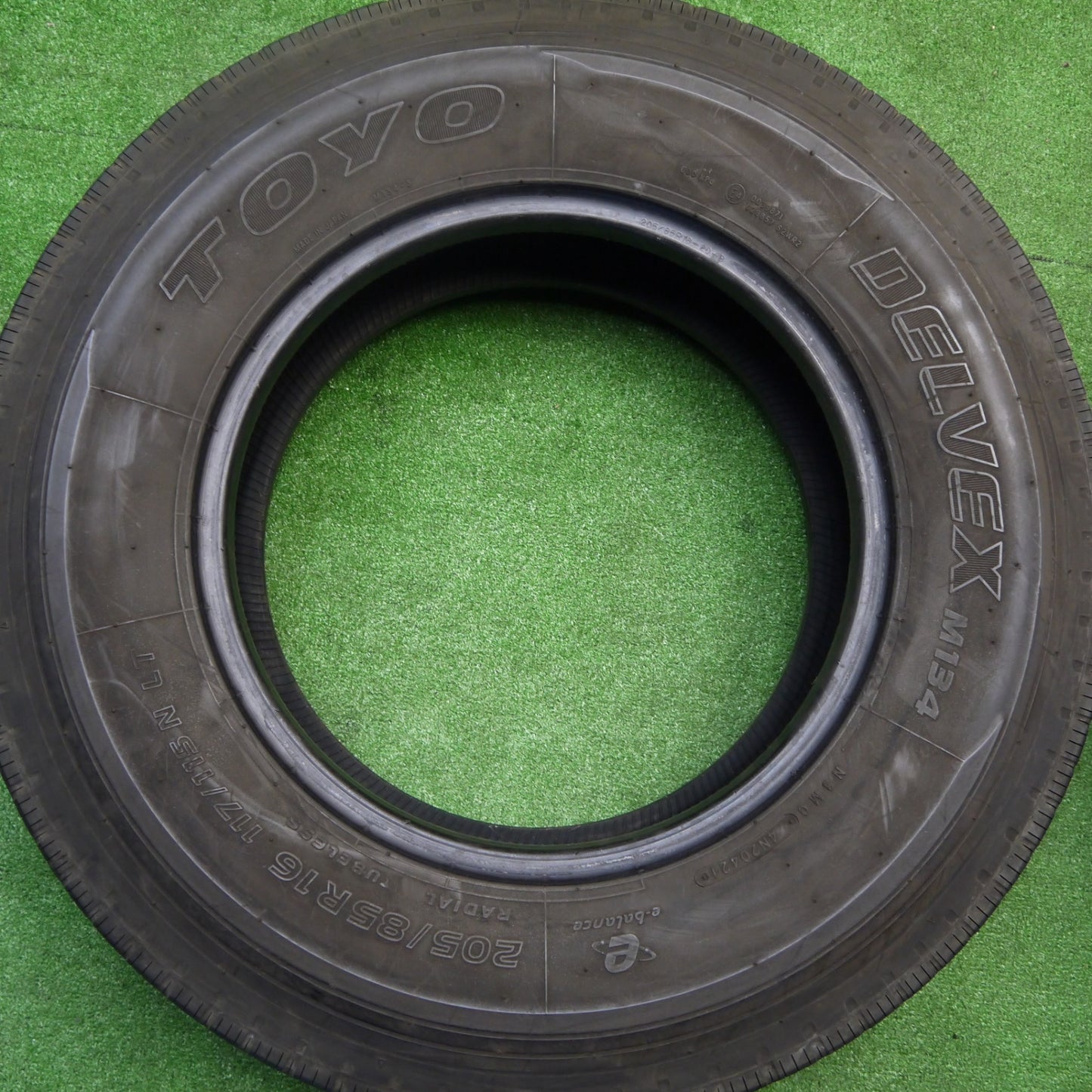 4本価格！21年★トラック タイヤ 205/85R16 117/115N トーヨー デルベックス M134 16インチ★5102404Hノタ