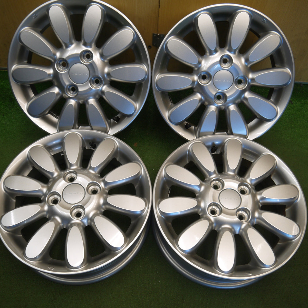 新車外し◎スズキ HE33S ラパン 純正 ホイール 14インチ 14×4.5J PCD100/4H◎6082805Hホ