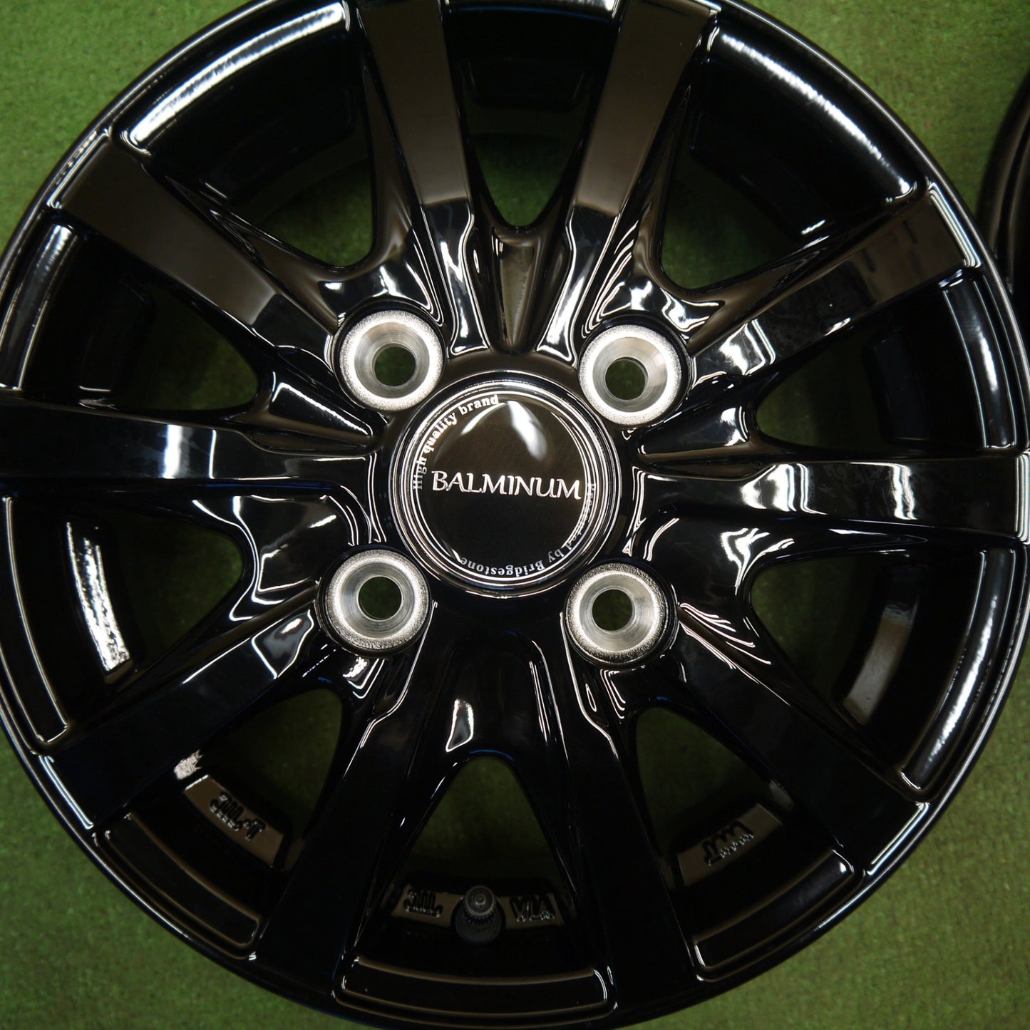 未使用★BALMINUM バルミナ BAL/LS10 12インチ ホイール 12×3.50B PCD100/4H★6042207Hホ