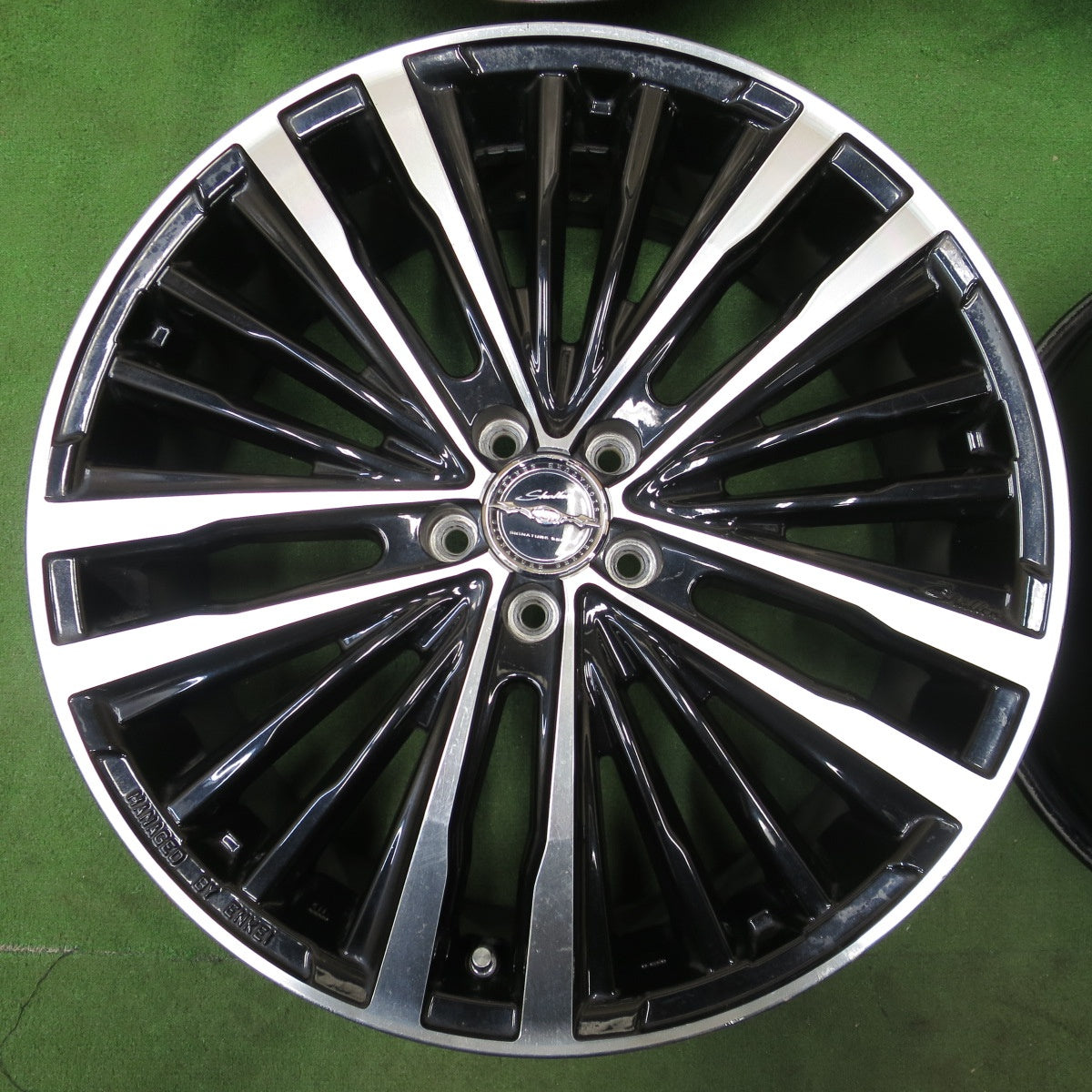 4本価格★Shallen XR-75 ENKEI 19インチ ホイール シャレン エンケイ 19×7.5J PCD100/5H★6040101ナホ