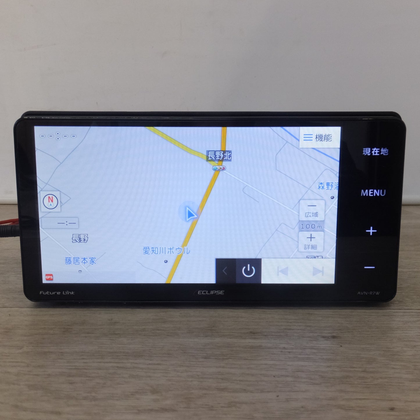 [送料無料] ★富士通テン イクリプス ECLIPSE メモリーナビゲーション AVN-R7W[13]★