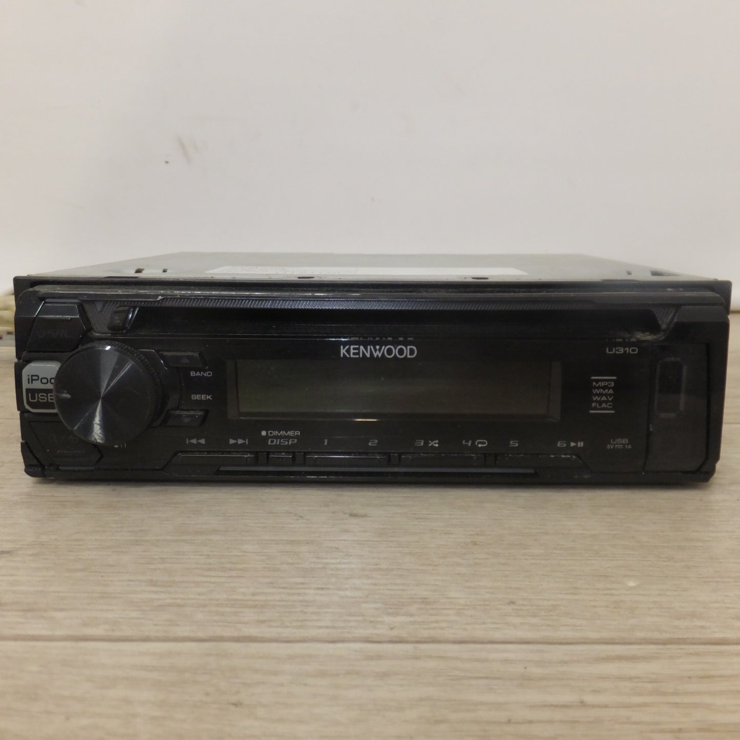 [送料無料] ★ケンウッド KENWOOD カーオーディオ 1DIN コンポ CDレシーバー U310 U310R(69★