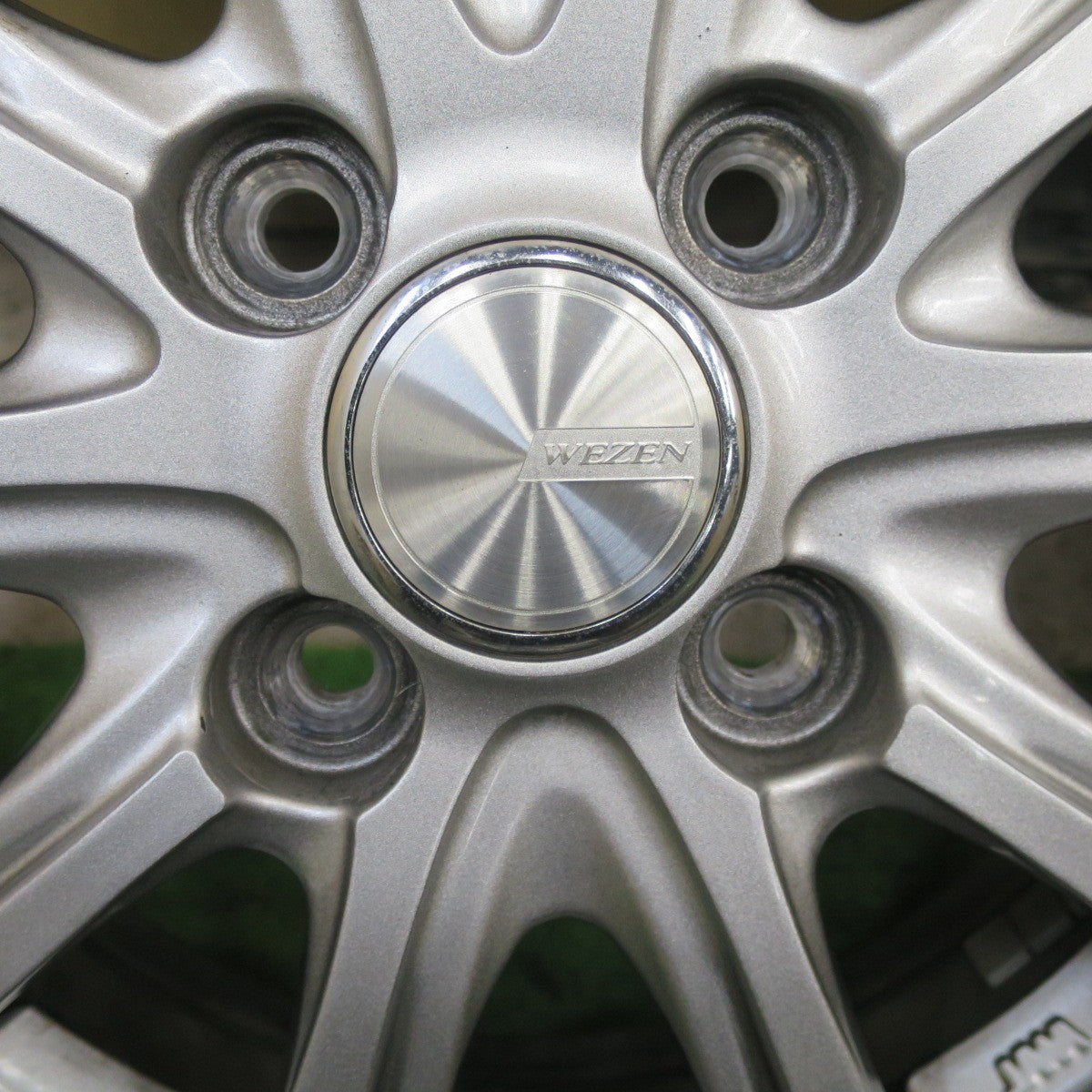バリ溝！23年！キレイ！9分★スタッドレス 155/65R14 ヨコハマ アイスガード iG60 WEZEN 社外 アルミ 14インチ PCD100/4H★6022703TTス