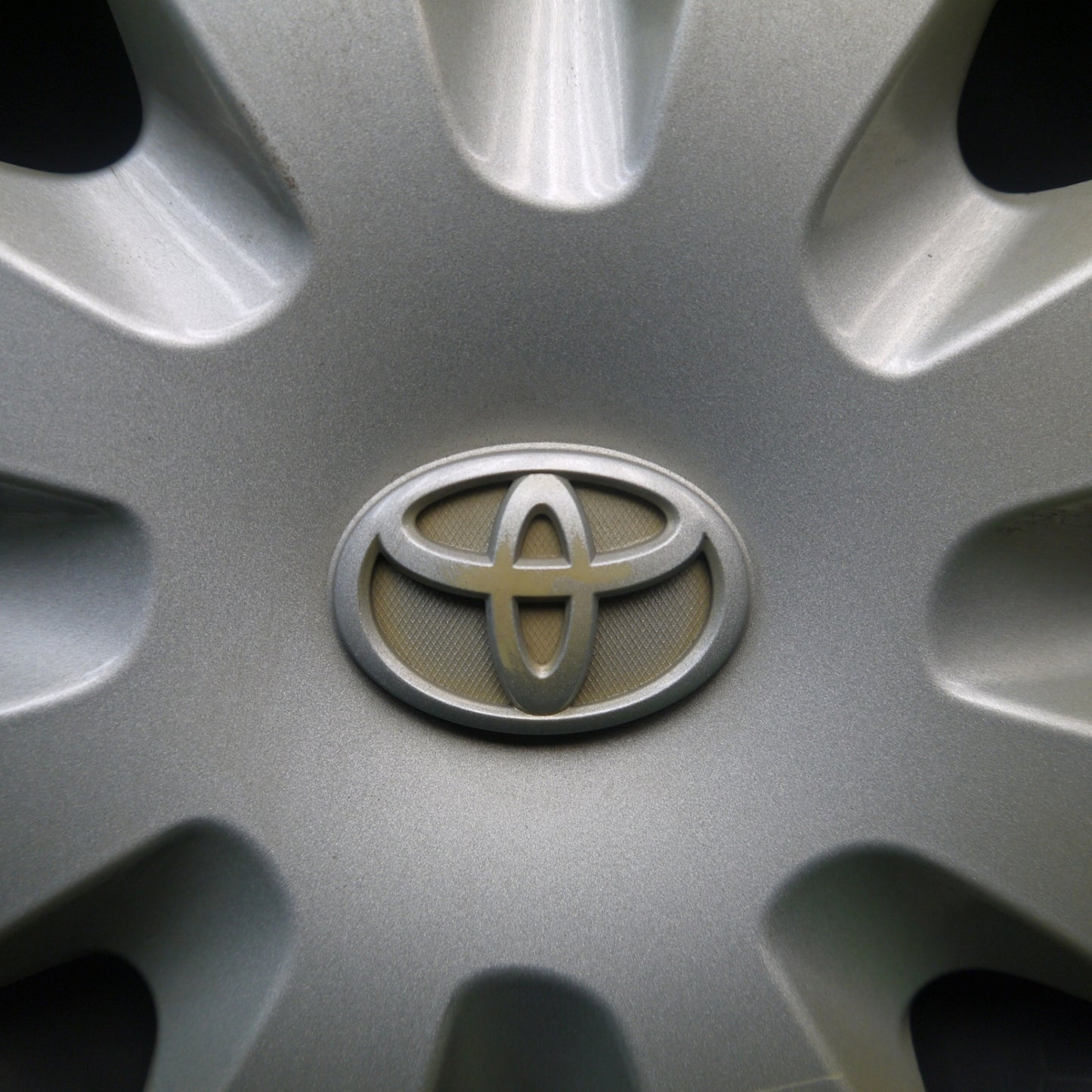 バリ溝！24年！9.5分★トヨタ アクア 純正 スチール 175/65R15 ダンロップ エナセーブ EC204 15インチ PCD100/4H★5111010Hノ