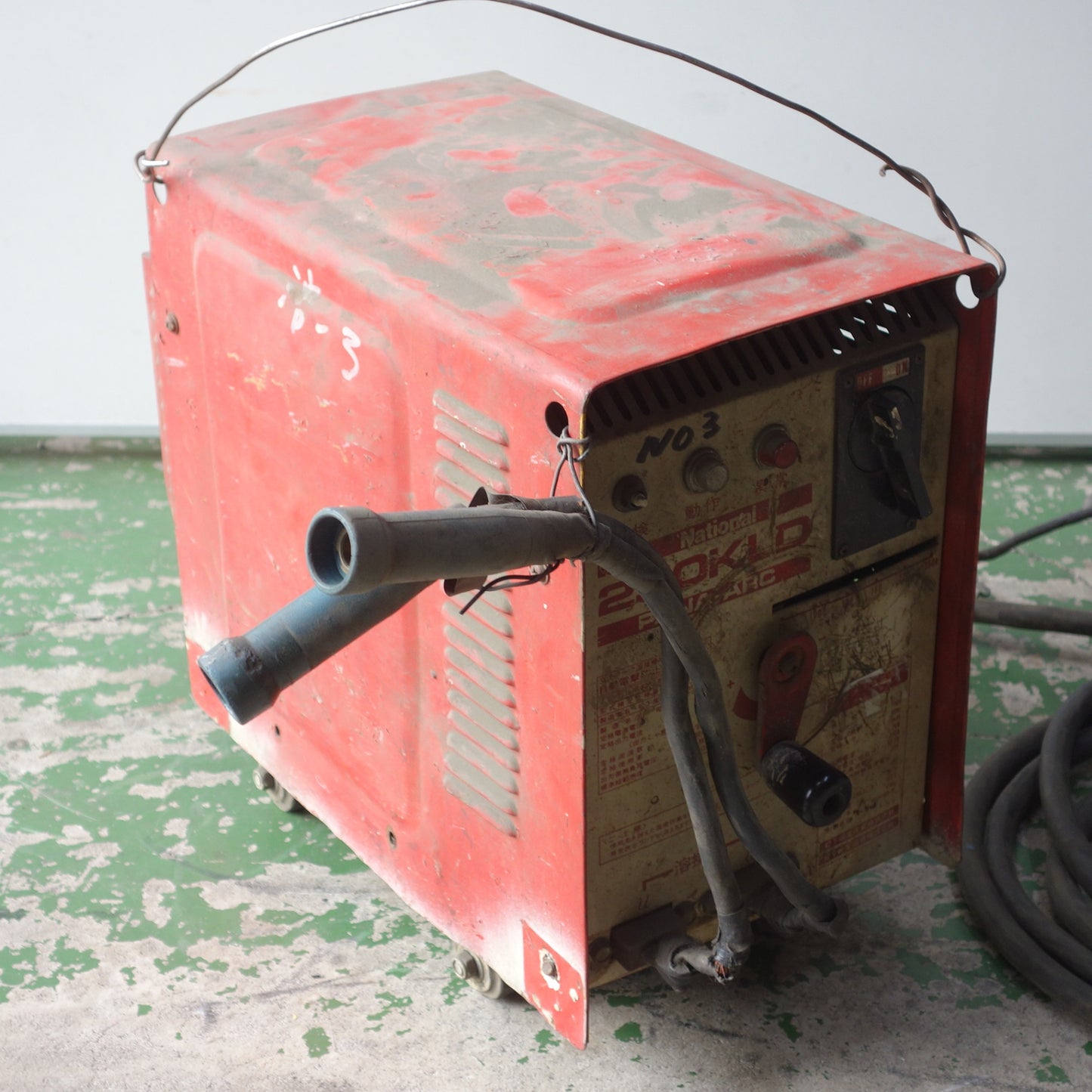 [送料無料] ◆National  交流 アーク 溶接機 250KLD PANA-ARC YK-256 KLD-3 パナアーク ナショナル Panasonic パナソニック 現状品◆