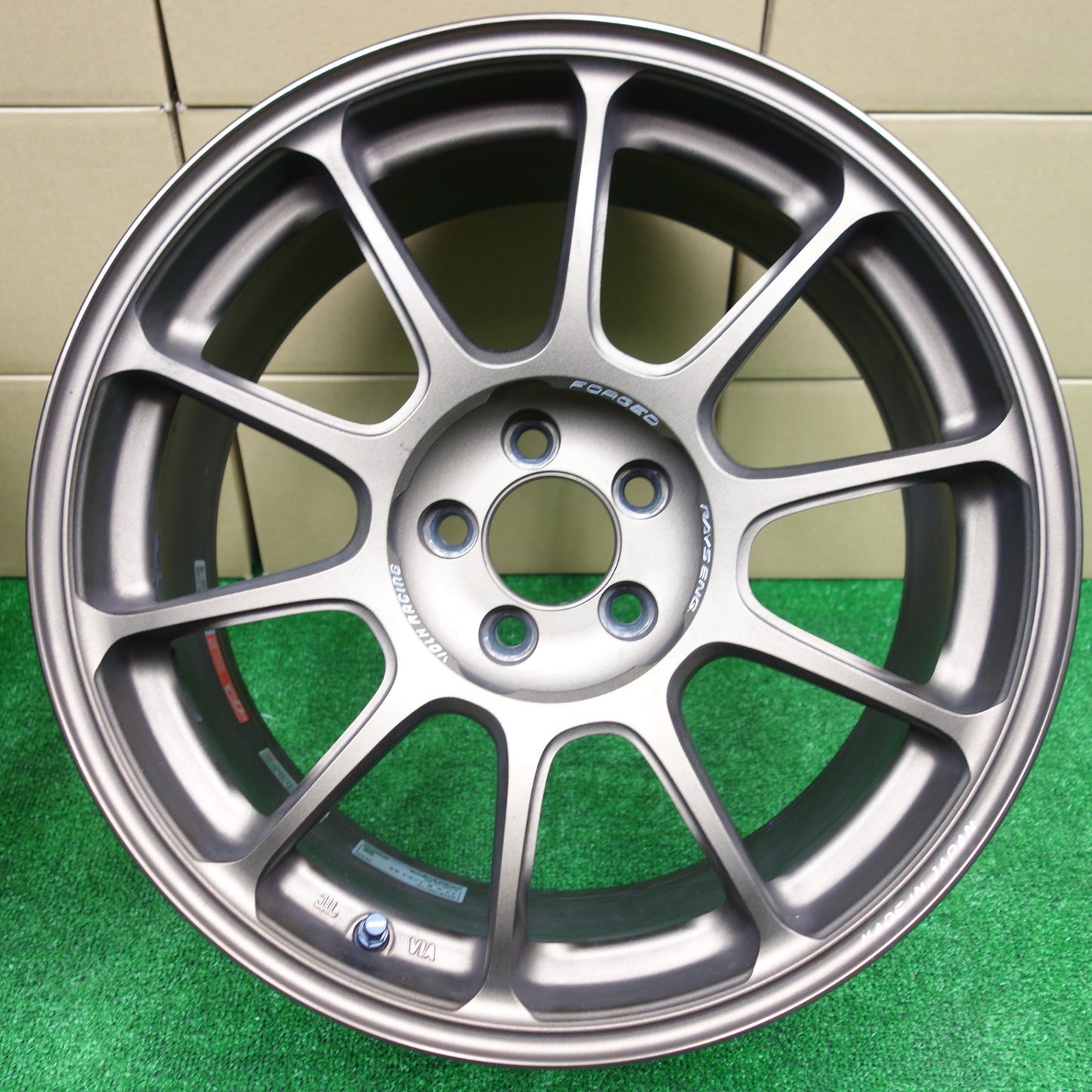 キレイ★ZN8 GR86 ZC8 BRZ 等 RAYS VOLK RACING FORGED ZE40 レイズ ボルクレーシング 17インチ ホイール 17×8.5J PCD100/5H★5111501KTホ