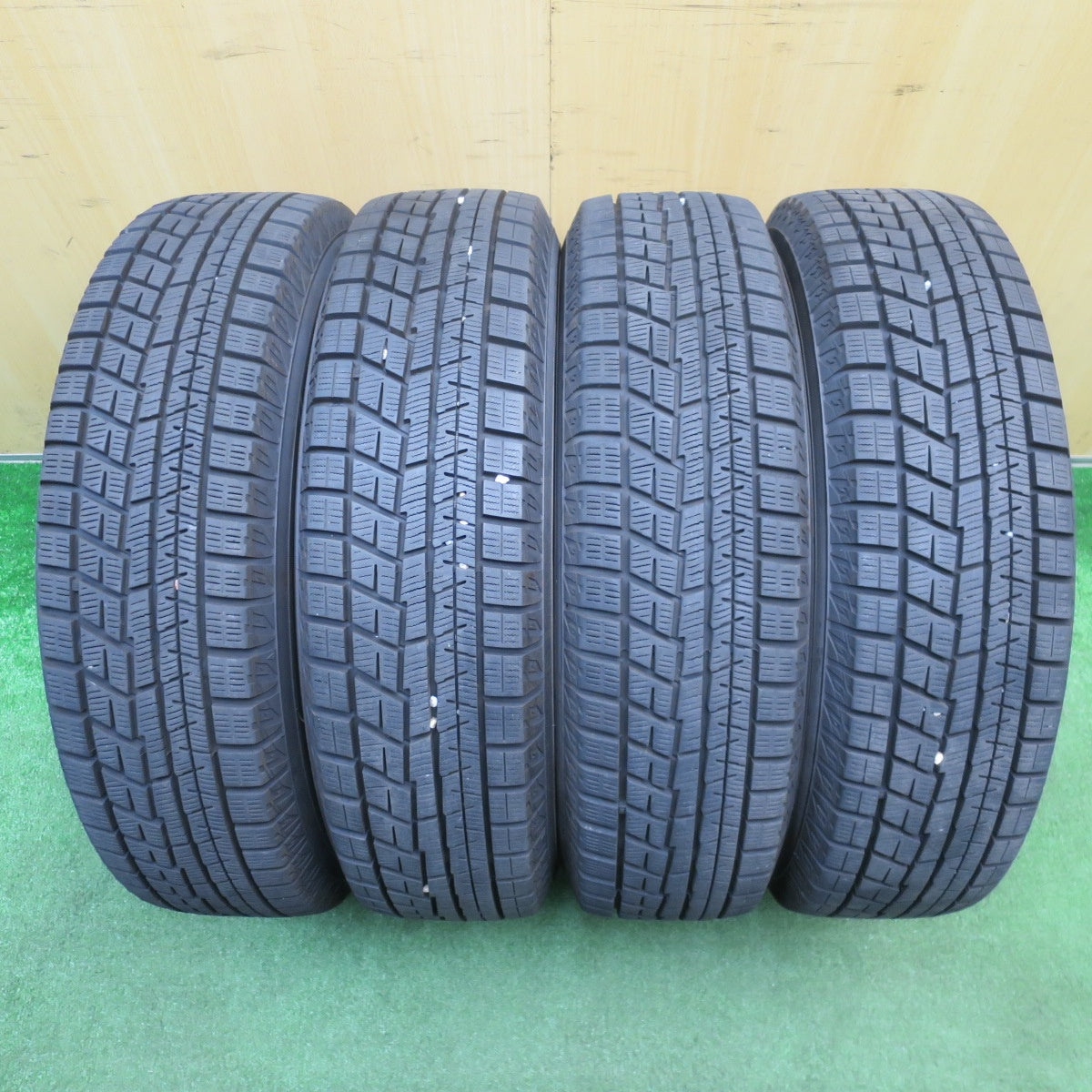 バリ溝！24年！9.5分★スタッドレス 165/65R15 ヨコハマ アイスガード iG60 SCHNEIDER シュナイダー 15インチ タフト ソリオ 等 PCD100/4H★5121814NJス