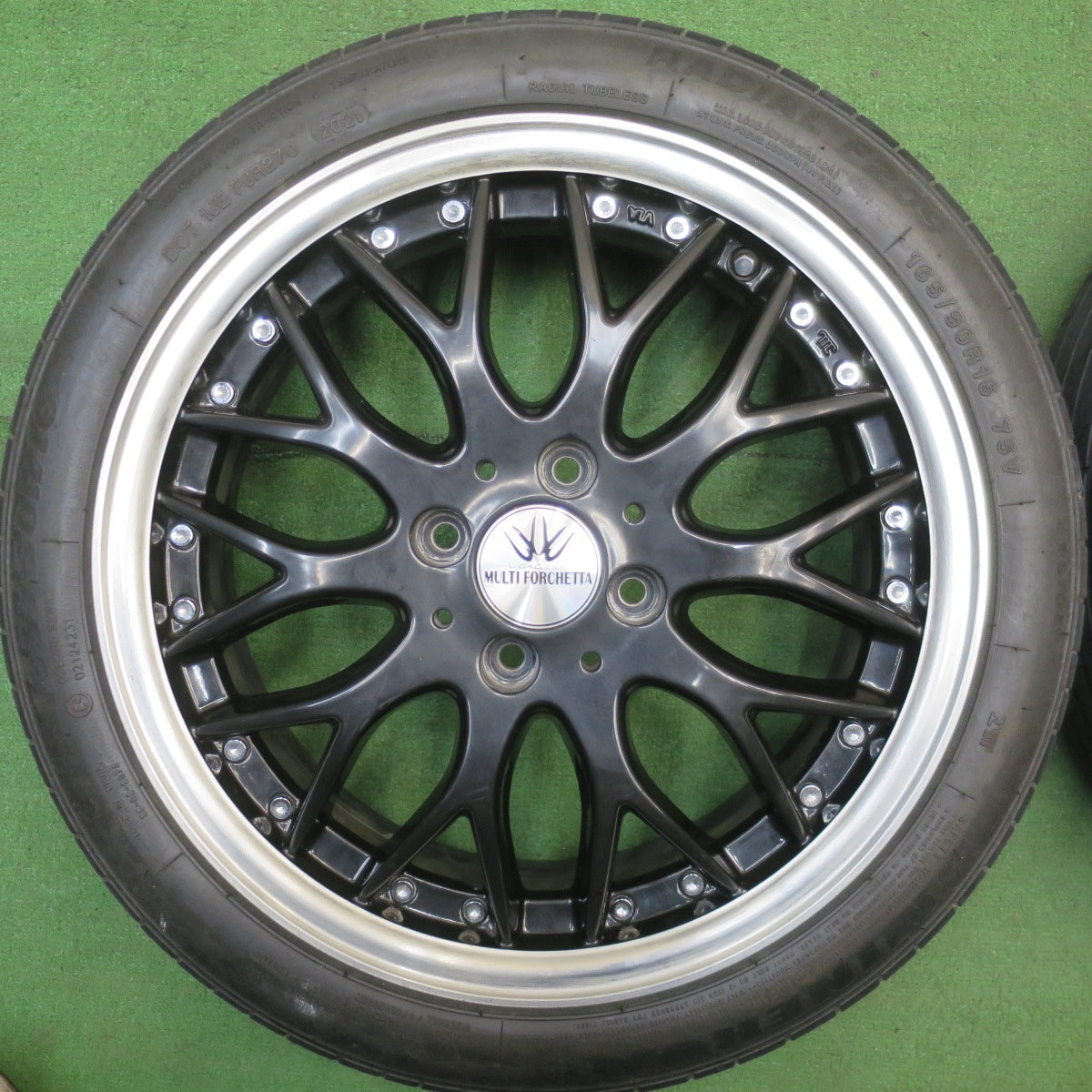 4本価格★LOXARNY MULTI FORCHETTA 165/50R16 ミネルバ ラジアル F209 ロクサーニ マルチ フォルケッタ 16インチ PCD100/4H★6040802NJノ