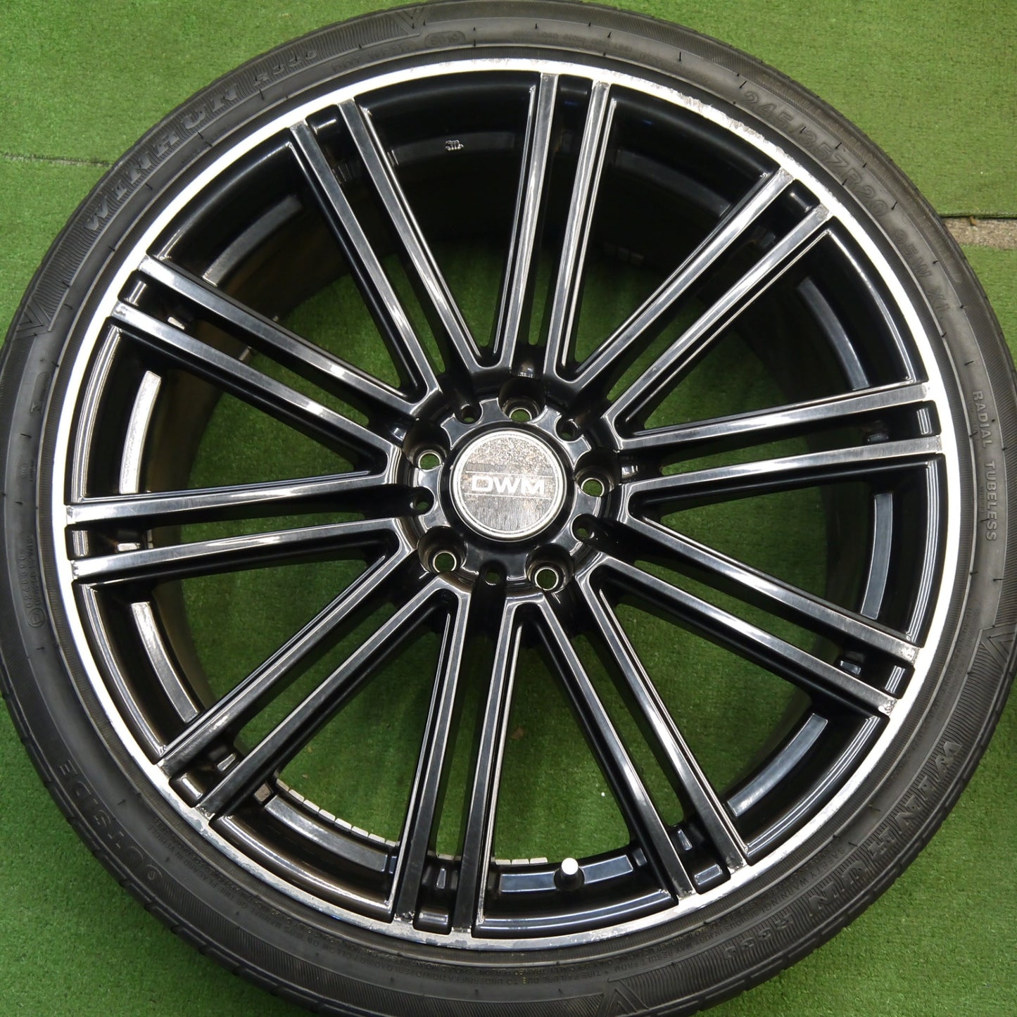 4本価格！21年★DWM DW757 245/35R20 275/30R20 ハイフライ HF805 ウィンラン R330 20インチ PCD114.3/5H★5051202Hノ