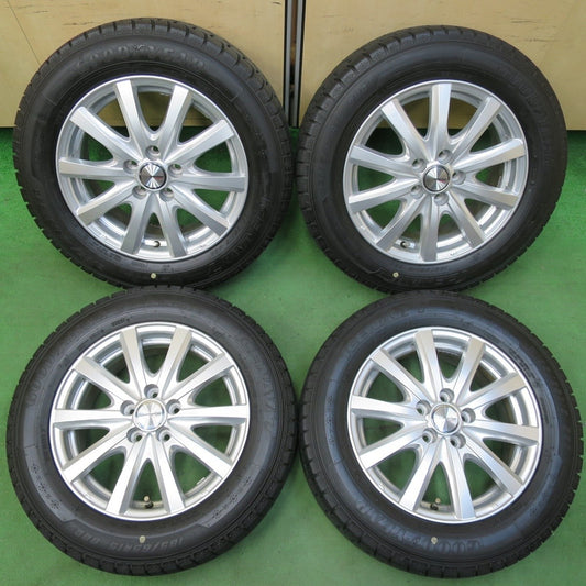 バリ溝！21年！キレイ！ほぼ10分★シエンタ 等 185/65R15 スタッドレス グッドイヤー アイスナビ7 ravrion RS01 ラブリオン 15インチ PCD100/5H★5012004イス