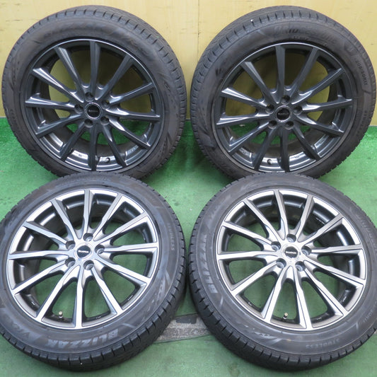 バリ溝！22年！キレイ！9.5分★インプレッサ 等 205/50R17 スタッドレス ブリヂストン ブリザック VRX3 BALMINUM バルミナ 17インチ PCD100/5H★5091902NJス