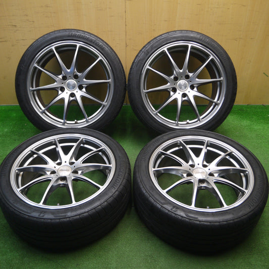 [送料無料] キレイ！21年★RAYS VR G25 鍛造 225/45R18 245/40R18 ブリヂストン ポテンザ S007A レイズ 18インチ PCD114.3/5H★5013113Hノ