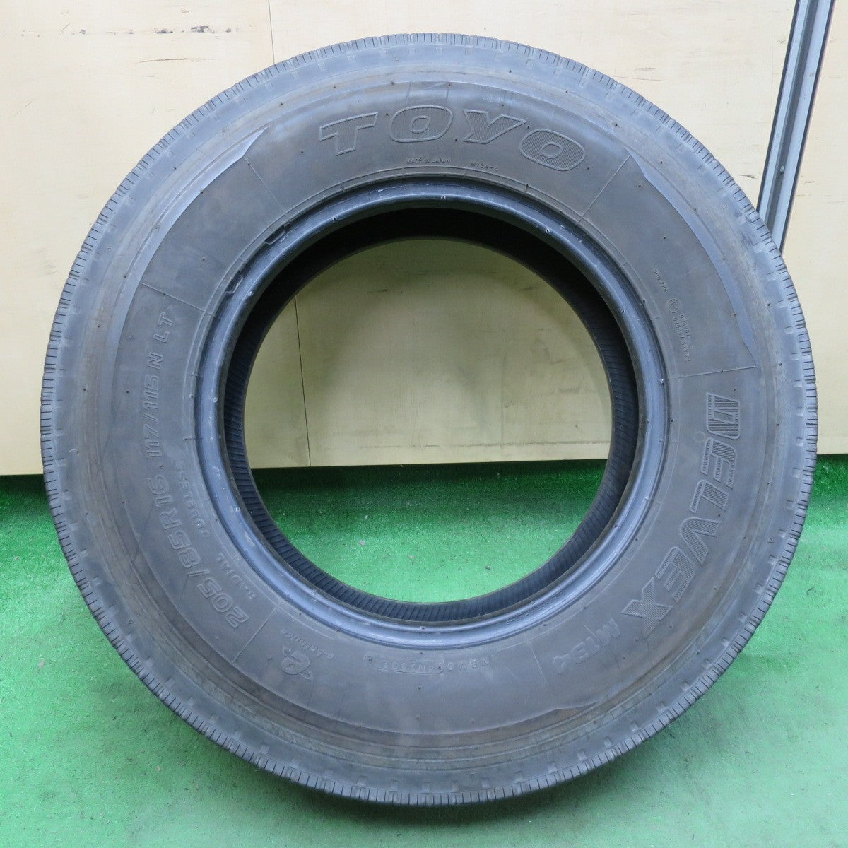 1本価格★トラック タイヤ 205/85R16 117/115N トーヨー デルベックス M134 DELVEX 16インチ★5041604イノタ