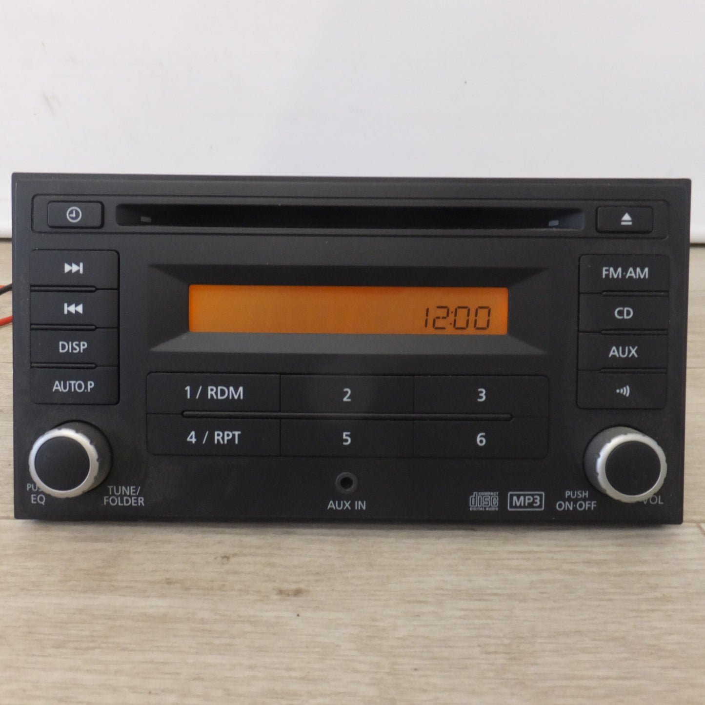 [送料無料] ★HSAE製 日産 純正 カーオーディオ CDプレーヤー HS-C5482 B8185-89950[17-2]★