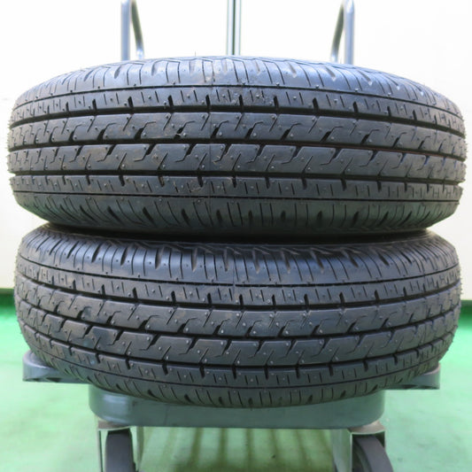 未使用！22年！2本★155/80R12 88/87N ブリヂストン エコピア R710 タイヤ 12インチ 商用 バン 小型 トラック 等★5062603イノタ