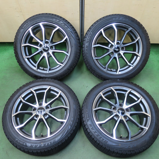 バリ溝！22年！9.5分★アウディ 等 MAK LOWE FF SERIES 225/50R17 スタッドレス ブリヂストン ブリザック VRX2 レーヴェ 17インチ PCD112/5H★5112813TTス