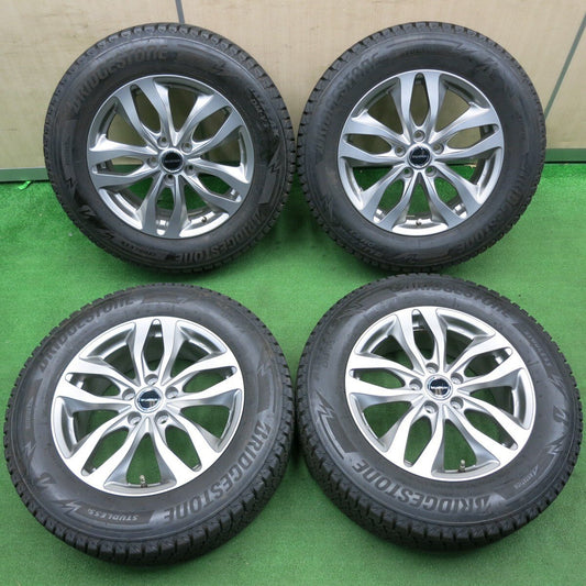 バリ溝！21年！キレイ！9分★スタッドレス 225/65R17 ブリヂストン ブリザック DM-V3 BALMINUM バルミナ 17インチ PCD114.3/5H★5012002TNス
