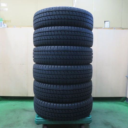 未使用！25年！6本★トラック タイヤ 205/70R16 111/109N スタッドレス ブリヂストン ブリザック W989 16インチ★6010704イスタ