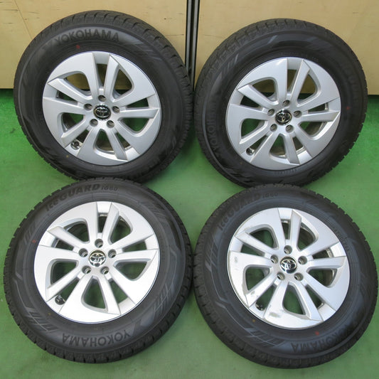 バリ溝！23年！9.5分★トヨタ 50系 プリウス 純正 195/65R15 スタッドレス ヨコハマ アイスガード iG60 15インチ PCD100/5H★5100904イス