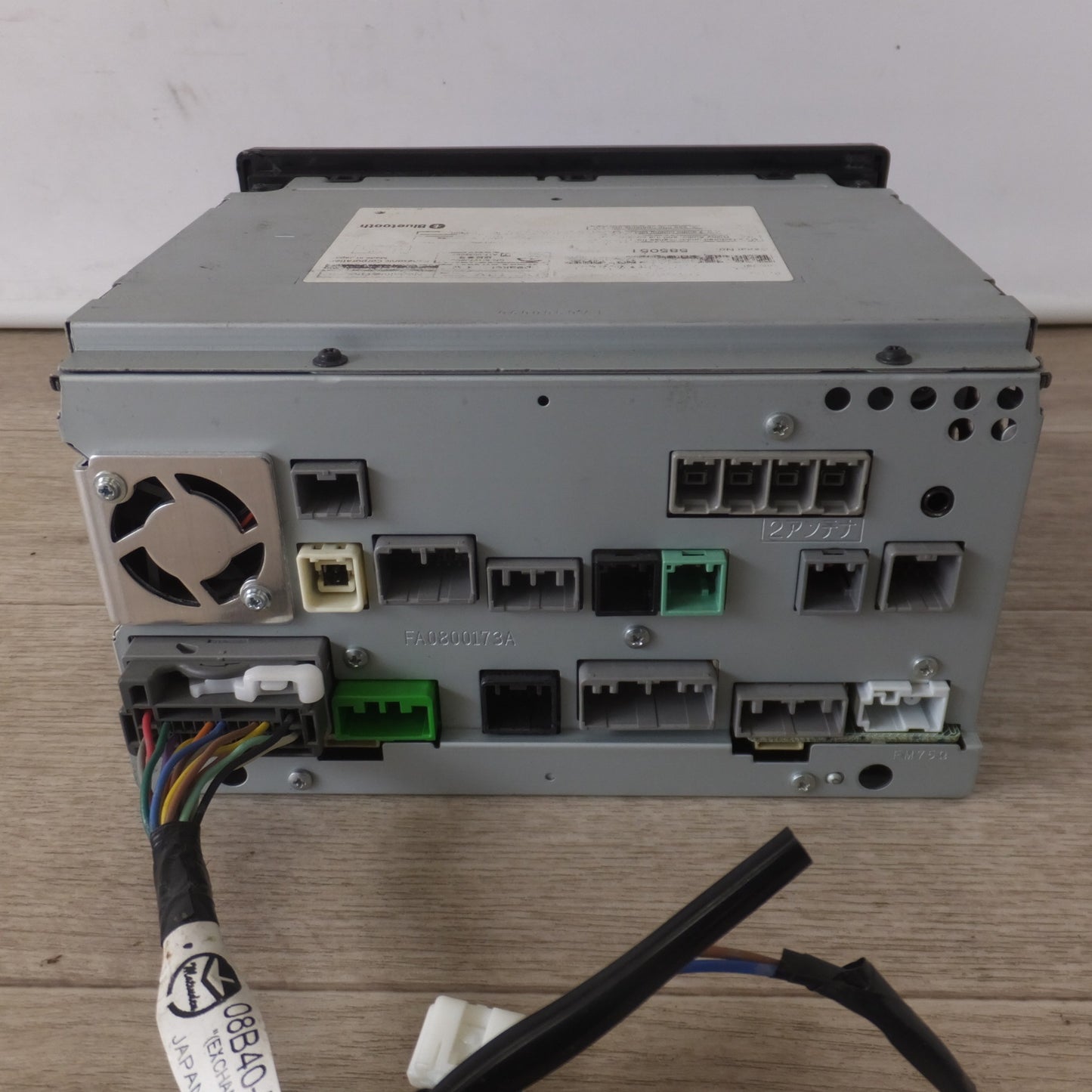 [送料無料] 現状品★パナソニック製 ホンダ 純正 スタンダードインターナビ Gathers VXM-185VFi 08A40-5X0-420　セキュリティロック品(19)★