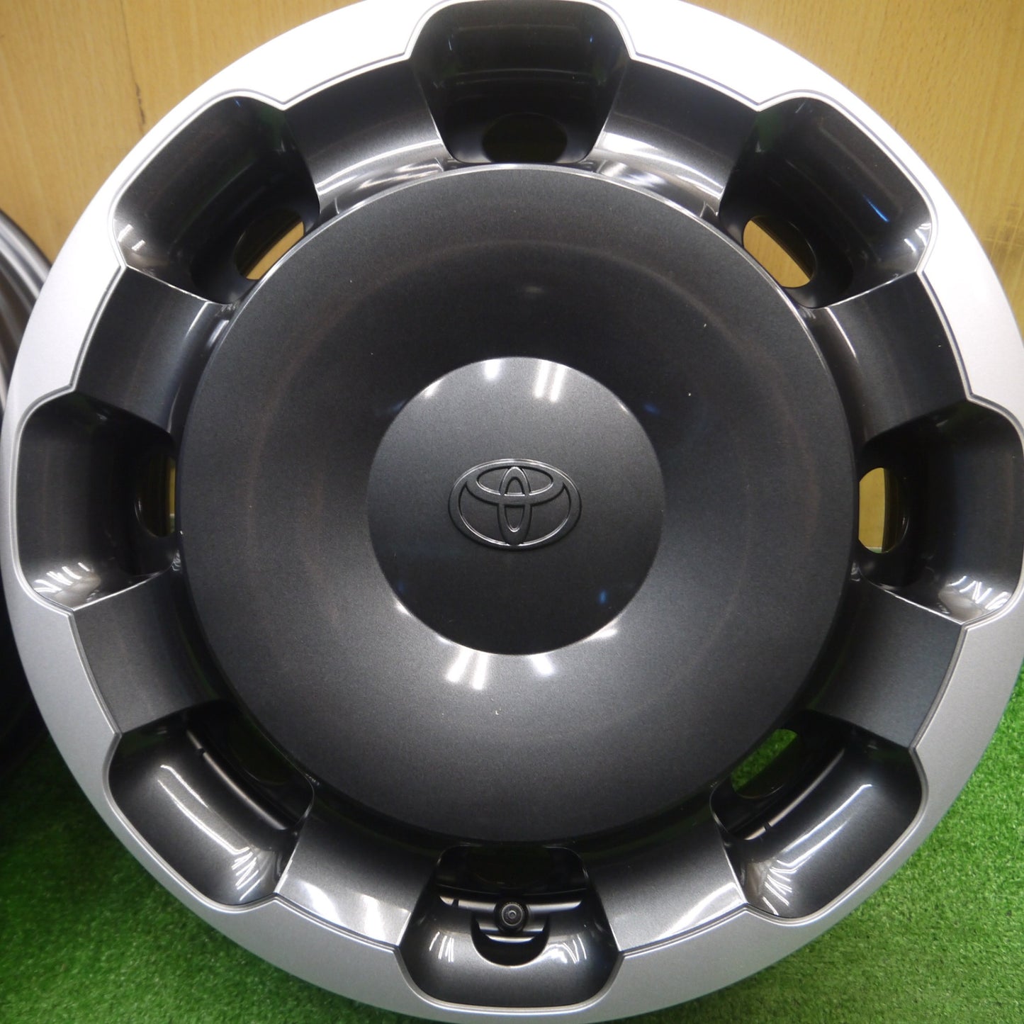 [送料無料] 新車外し★トヨタ シエンタ Zグレード 純正 スチール ホイール 15インチ 15×5.5J PCD100/5H★4111303Hホ