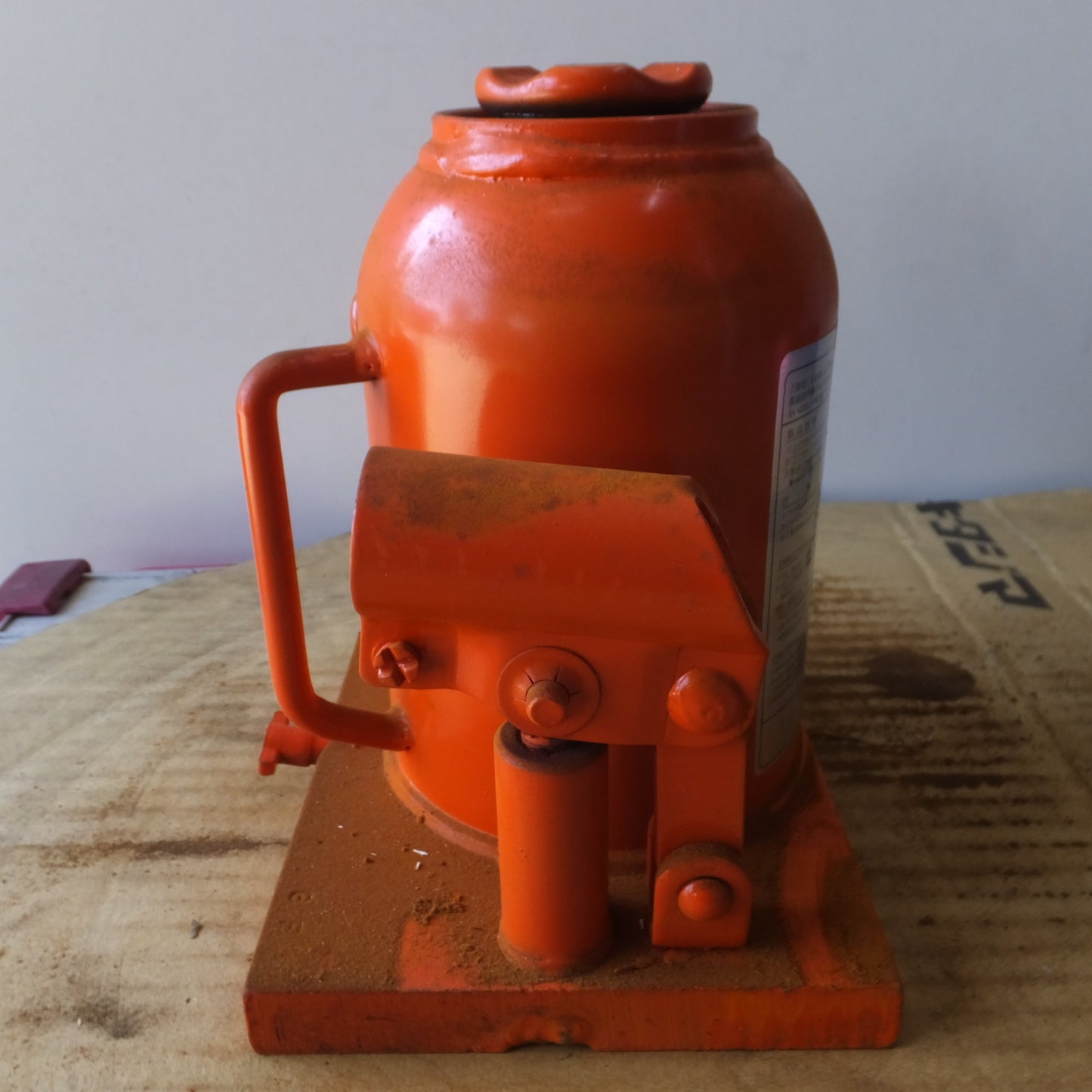 [送料無料] ◆マサダ 油圧ジャッキ HPD-10-2 工具 10TON 10ton 10トン 10000kg 油圧式 オイル だるま ダルマ 車載 自動車 点検 整備◆