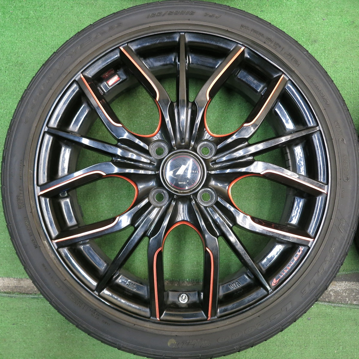 4本価格★LEONIS LV 165/50R16 グッドイヤー イーグル LS2000 hybrid2 レオニス 16インチ 軽 サイズ PCD100/4H★5062205HAノ