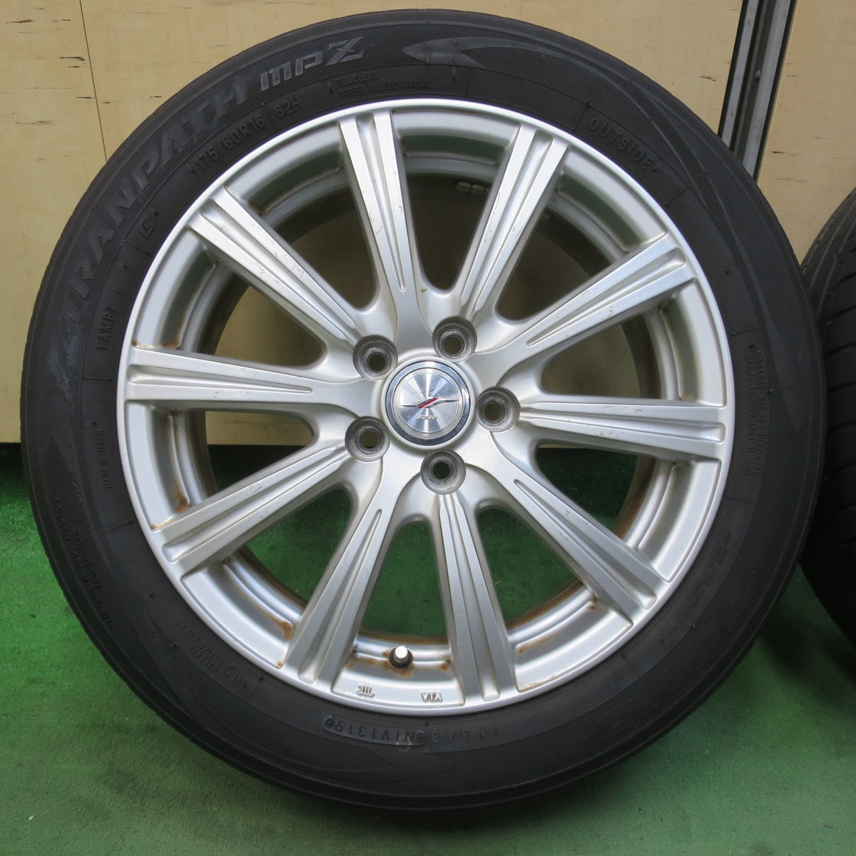 4本価格★ラクティス 等 175/60R16 スタッドレス トーヨー トランパス MPZ JOKER ジョーカー 16インチ PCD100/5H★6021503IMノ